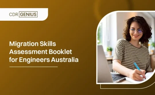 Migration Skills Assessment Booklet for Engineers Australia